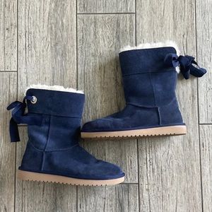 Kookaburra by Ugg blue suede boots